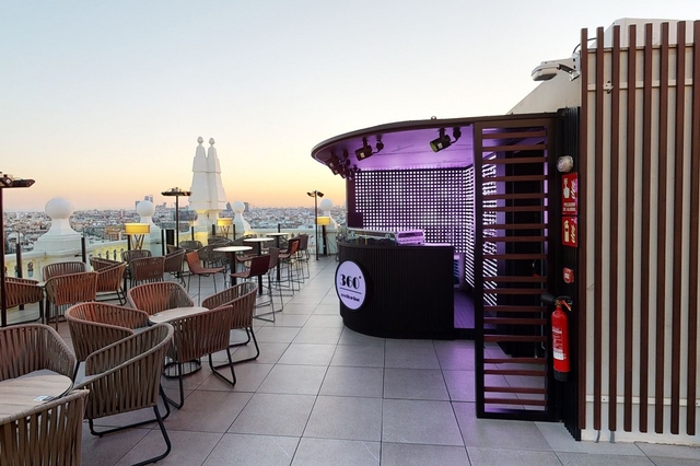 360º Rooftop Bar at Riu Plaza Espana Logo