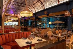 Pastel Rooftop Bar & Mediterranean Dining Logo